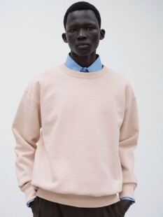 【代购】AURALEE 25aw Smooth sweat PO 定番空气纺织圆领卫衣