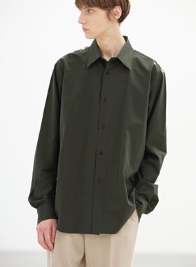 【代购】AURALEE 26ss Chambray shirt 埃及棉水洗青年布长袖衬衫