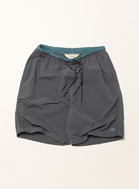 【代购】LLBEAN 26ss Pull on short 高密尼龙塔夫绸宽松户外短裤