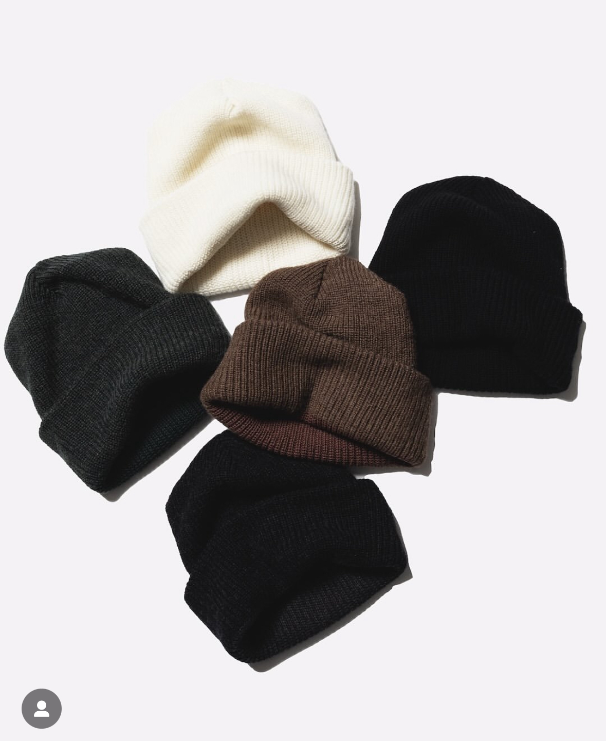 秋冬新款复古弹力针织冷帽