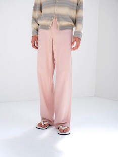 26ss AURALEE Denim wide 起毛真丝五袋宽松牛仔裤 pant 代购