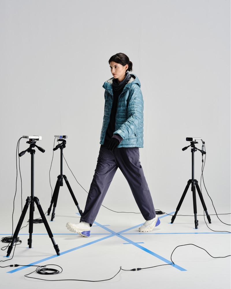 秋冬新款聚酯纤维面料户外休闲裤