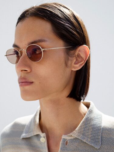 AURALEE 26ss Eyevan联名 Sunglasses 003 钛金太阳镜