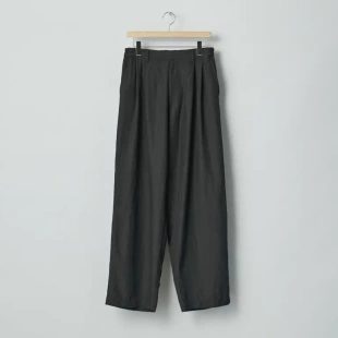 26ss SSSTEIN Wide easy 羊毛真丝宽松阔腿西裤 trousers 代购