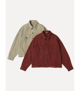 26ss APRESSE 代购 jacket丝绵珠地布复古夹克 3rd type Pique