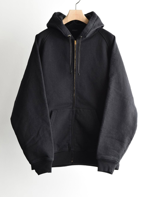 秋冬新款定番全棉内里起毛帽衫