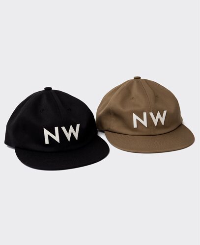 秋冬新款NW复古LOGO平檐帽