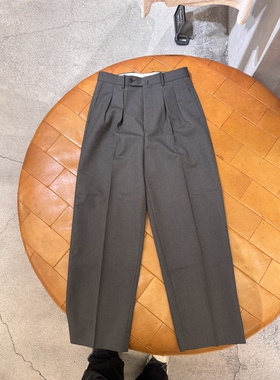 【6折】STEVEN ALAN 26ss 2P Dress trousers 全羊毛牛津纺西裤