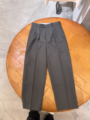 【6折】STEVEN ALAN 26ss 2P Dress trousers 全羊毛牛津纺西裤