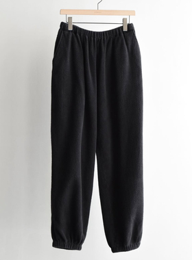 【代购】COMOLI 26ss Fleece pant 摇粒绒抽绳卫裤