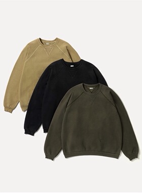【代购】APRESSE 26ss Double V sweatshirt 双V线复古水洗卫衣