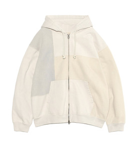 【代购】TNF北面紫标26ss Zip up parka 撞色面料拼接拉链帽衫