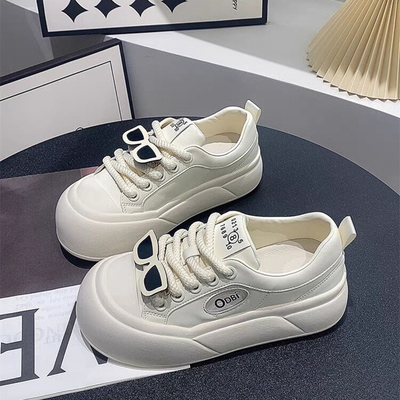 大头丑萌板鞋女2024春季