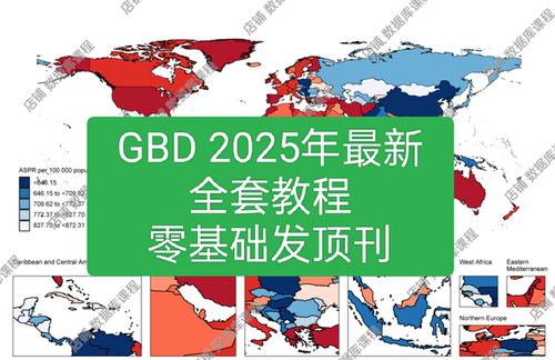 GBD2025年最新全球疾病负担数据库入门写作R代码复现视频教程分析