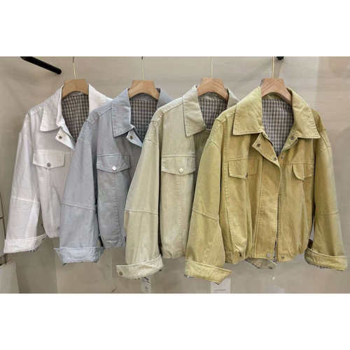 【NO退NO换】2026春季新款百搭机车夹克上衣1131-1HM 3.21