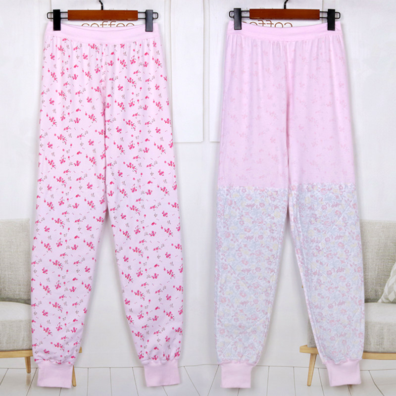 中老年女纯棉护膝秋裤前后全包妈妈全棉长护腿线裤高腰防风寒打底,女士内衣/男士内衣/家居服,保暖裤,淘宝优惠券,粉丝福利购,淘宝优惠卷