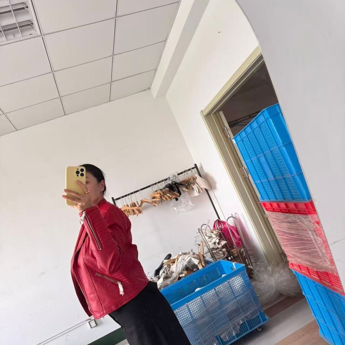 少女学生外贸原单皮衣外套女短款机车服夹克上衣夹克