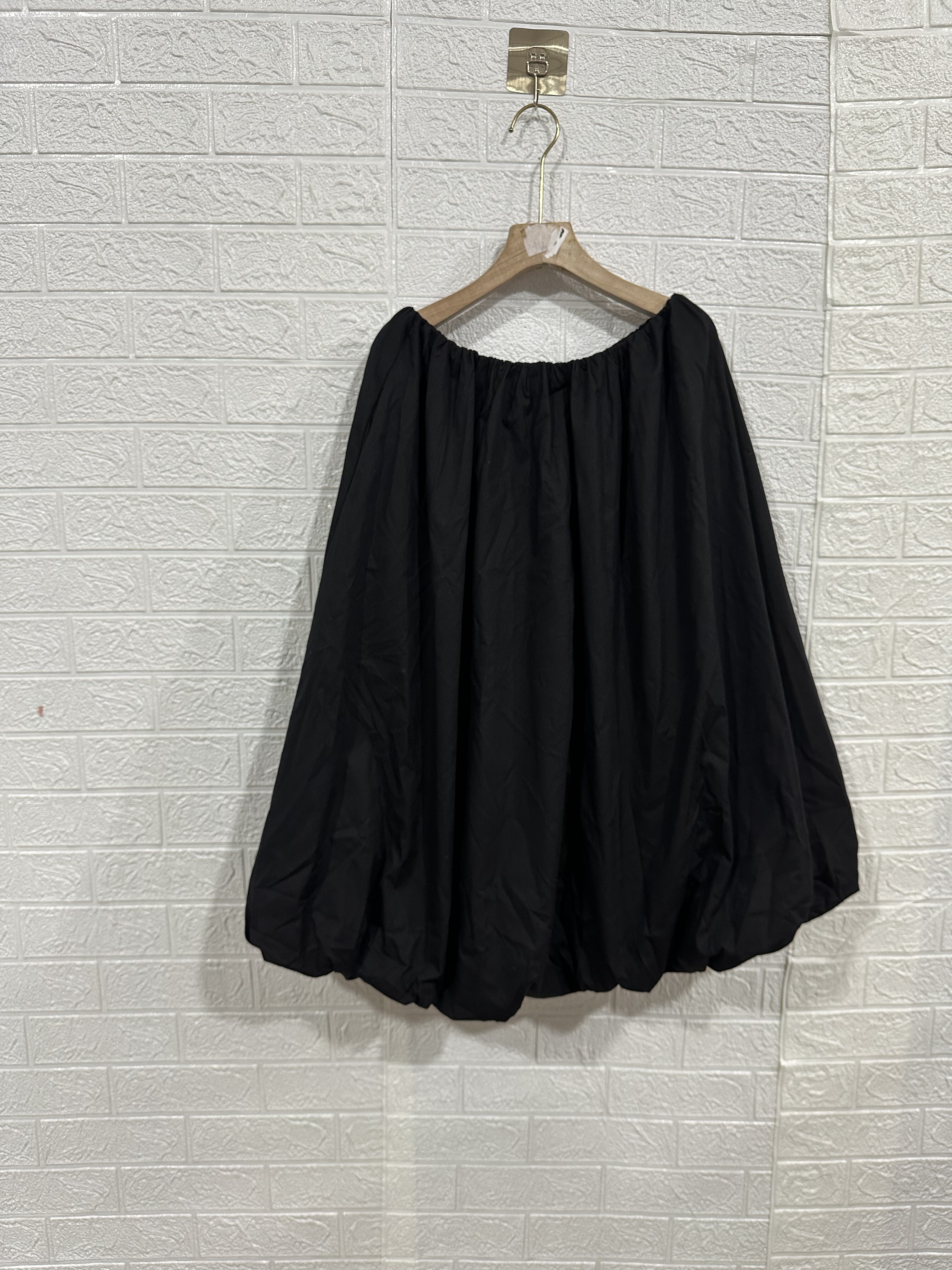 韩国东大门2025春秋新款欧美时尚潮流品牌女士韩版花苞裙女半身裙