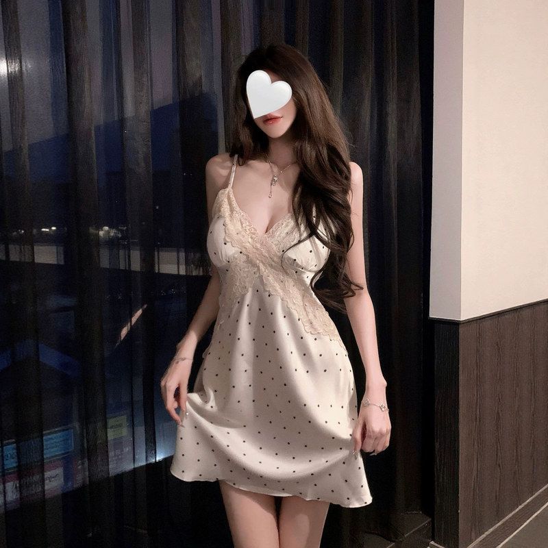 吊带家居服矜贵舒适日系睡裙新款