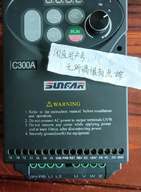 议价C300A-2S0015L 1.5KW 1PH/220VAC