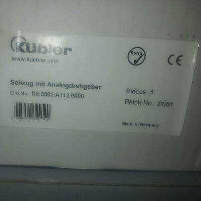 议价D5.3502.A112.0000全新带包库伯乐编码器