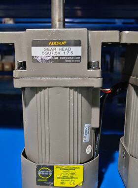 议价ADDK 60W调速电机 单相220V 速比7.5 轴径15
