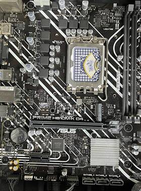 议价30片清一色华硕H610M-K D4 12代主板，还带厂