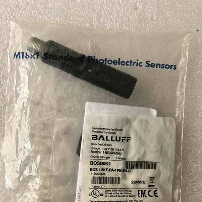 议价全新原装BALLUFF巴鲁夫 BOS00K1 BOS 18K