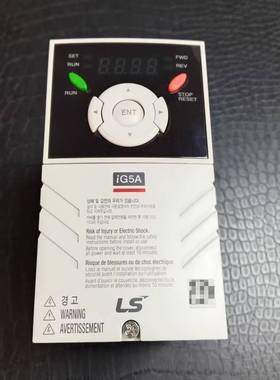 议价拆机韩国LS产电变频器SV004IG5A-2成95新