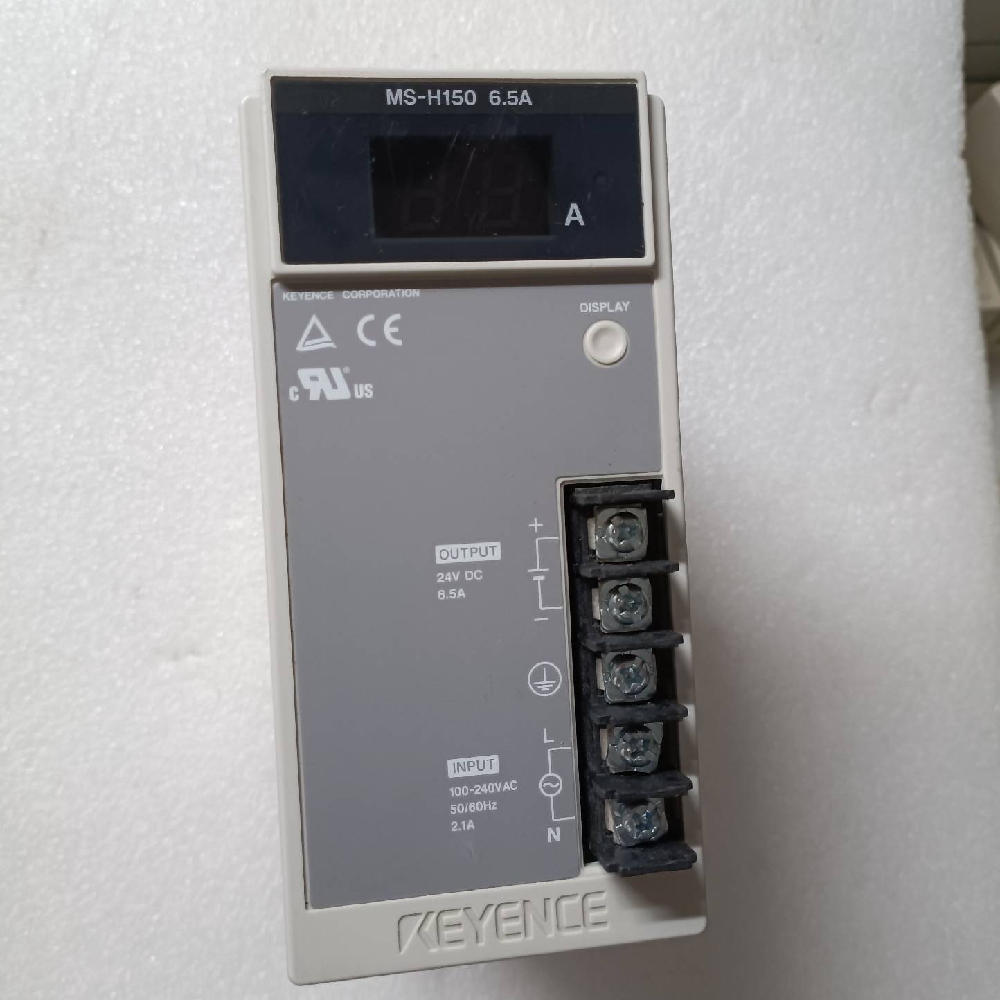 议价日本进口基恩士MS-H150  6.5A电源模块开关