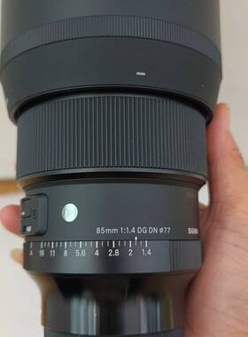 议价适马85/1.4DG DN，橙色嘎嘎新！箱说齐全！