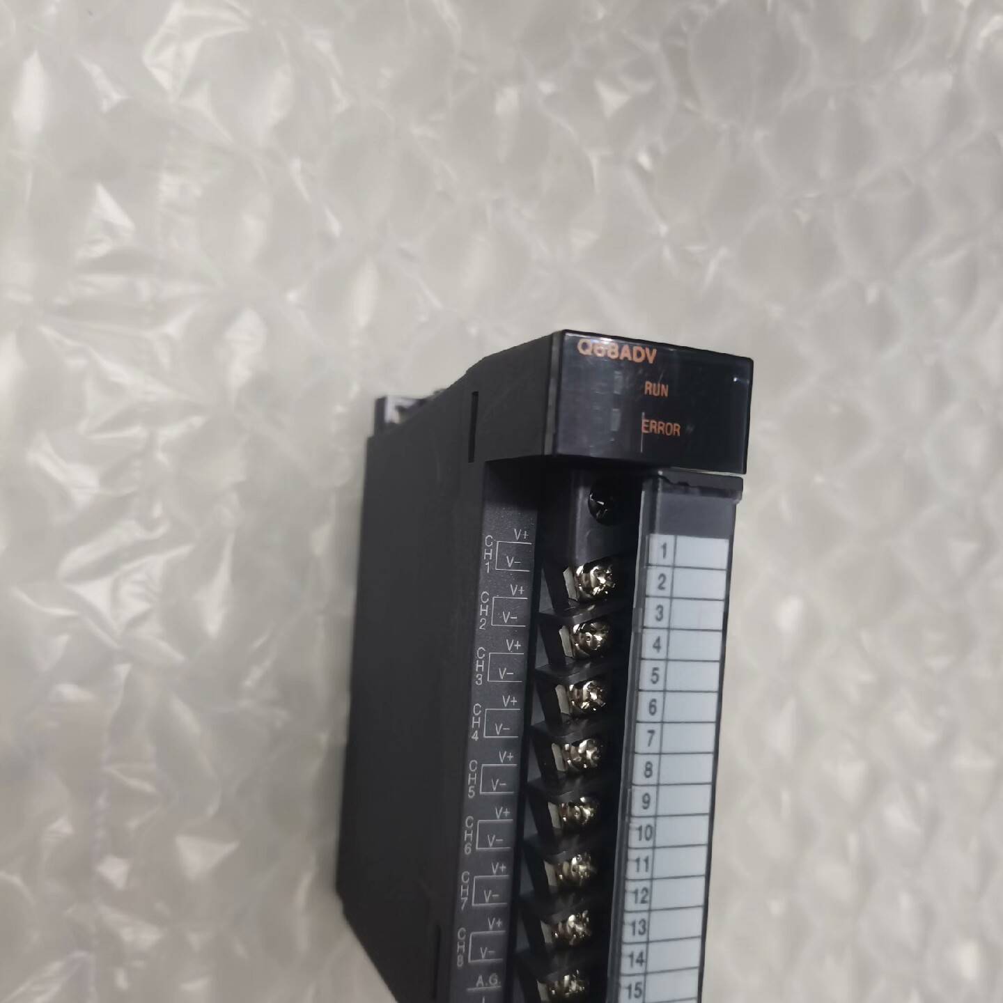 议价Q68ADV模拟量输入模块8通道-10v~+10v输入，
