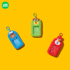 LINE FRIENDS | SESAME STREET 毛绒卡套 （不参与满赠）