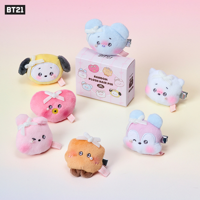 BT21 minini RIBBONED U 系列 盲盒发夹（款式随机）LINE FRIENDS