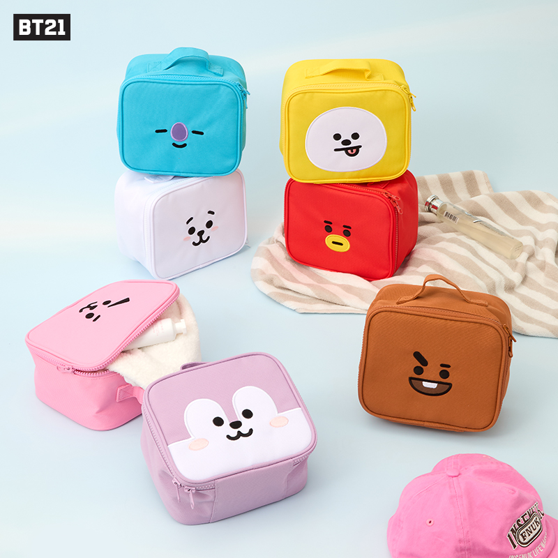 BT21 BASIC 系列 多功能收纳包 S小号 LINE FRIENDS 连我朋友