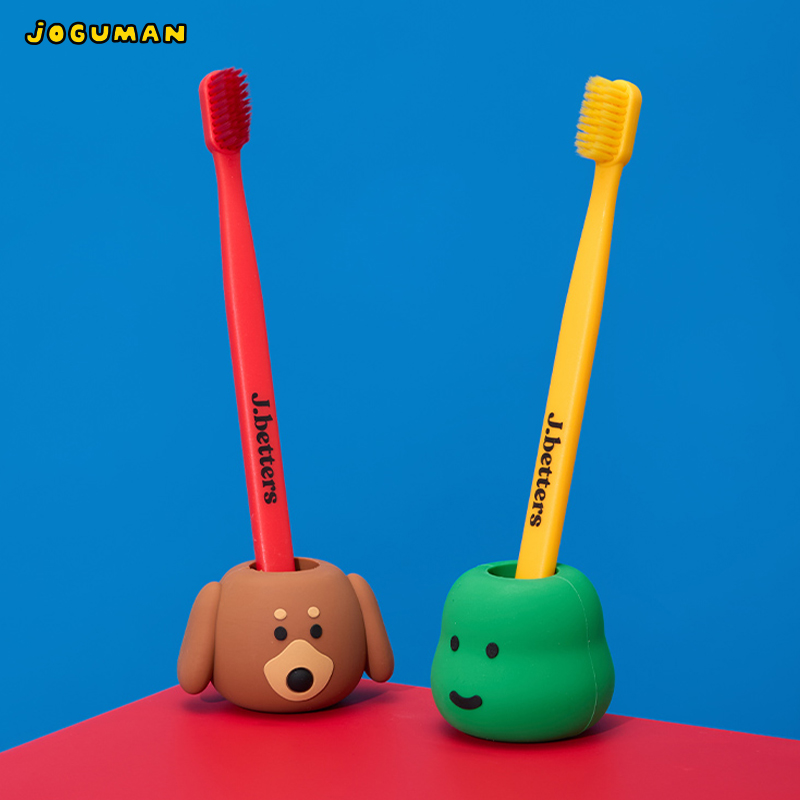 LINE FRIENDS 连我朋友 JOGUMAN HERO 系列牙刷架 可爱卡通角色