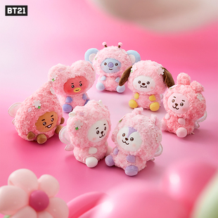 BABY 不参与满赠 春日童话系列坐姿玩偶 FRIENDS LINE BT21