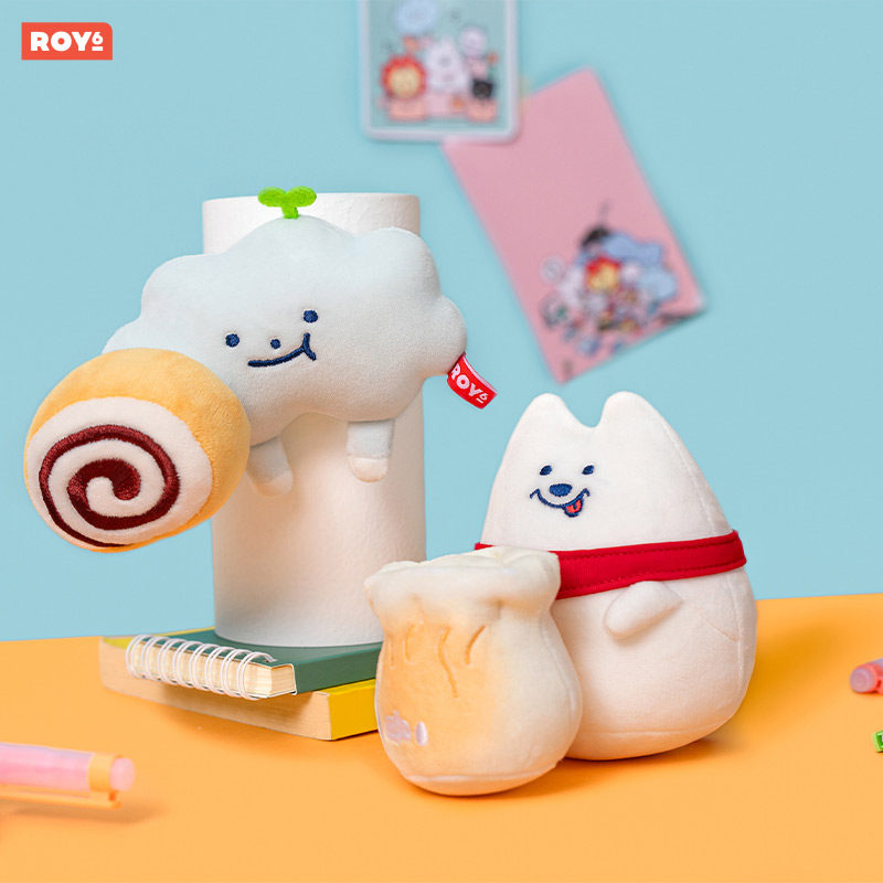 roy6城市系列 莱阳磁铁玩偶 萌趣毛绒公仔玩偶冰箱贴