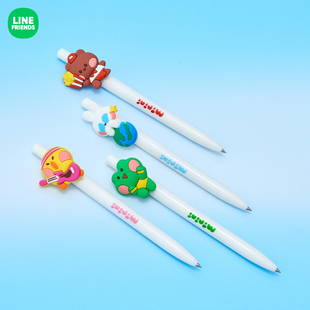 WORLD系列 LINE minini 连我朋友 玩偶中性笔MBTI周边 FRIENDS