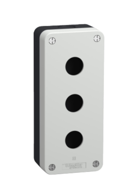 施耐德急停开关按钮盒XALB03C停产 型号升级为XALB035C3位3孔空盒