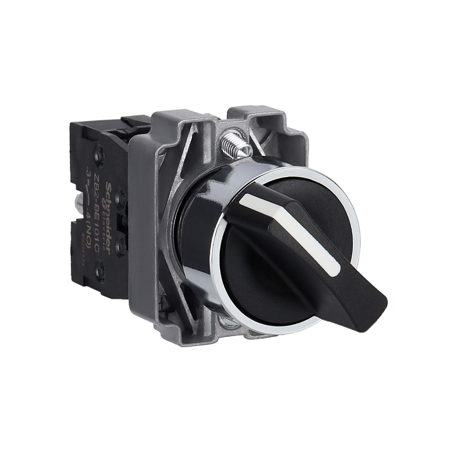 施耐德22mm孔3三位选择开关