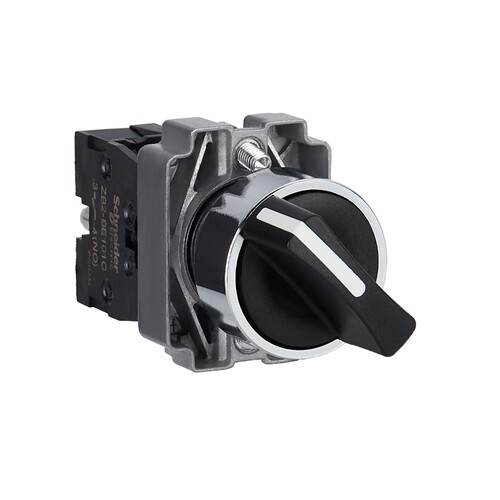 施耐德22mm孔3三位选择开关