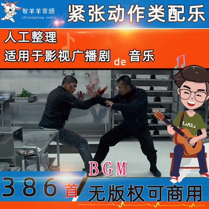 可商用动作紧张配乐追逐战争激情BGM无版权音乐现代威胁背景音乐