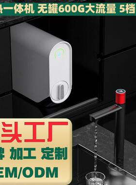 新款净热一体机家用厨下直饮机RO反渗透加热纯水机台式净水器厂家