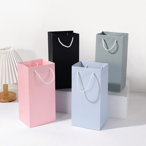 保温杯香烟雨伞纯色硬卡纸手提袋