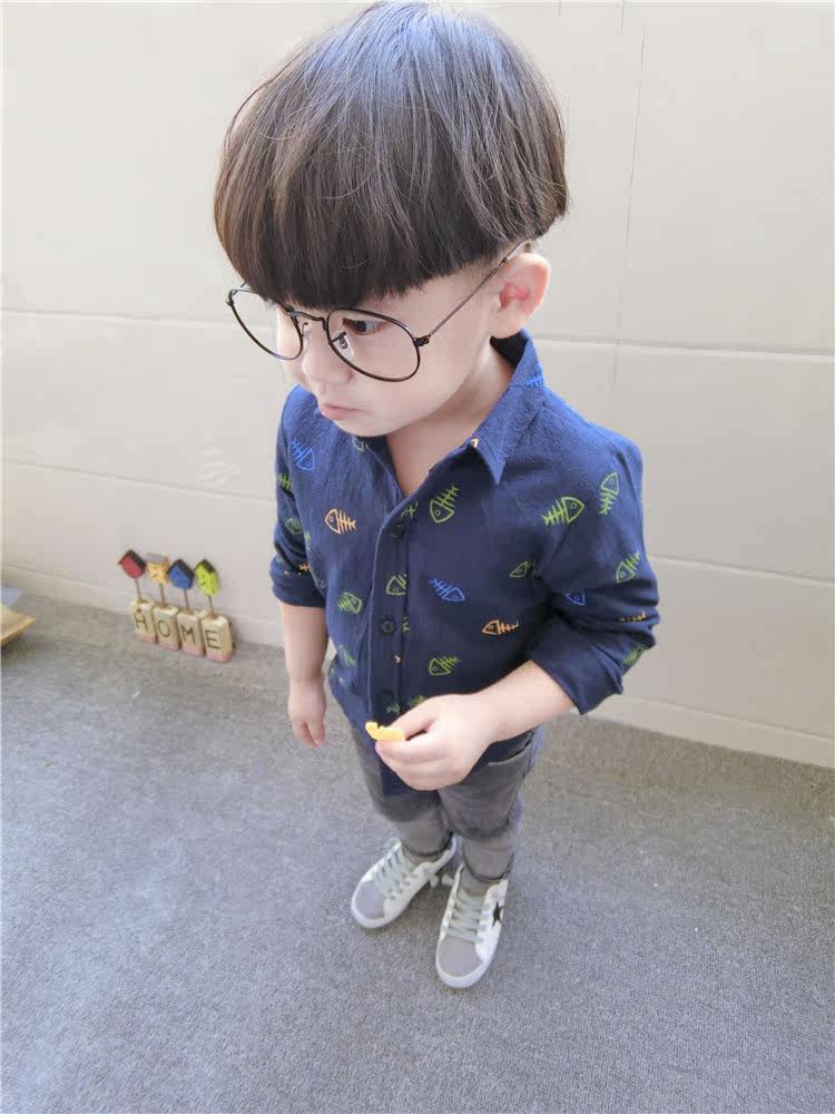 Chemise garcon à manche longue - Ref 2073405 Image 4