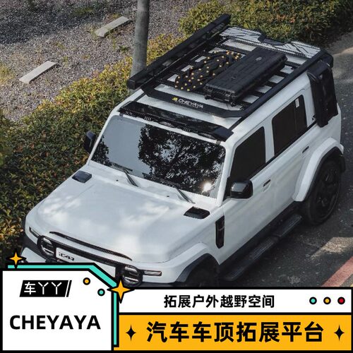 奇瑞iCAR03V23车顶拓展平台爬梯