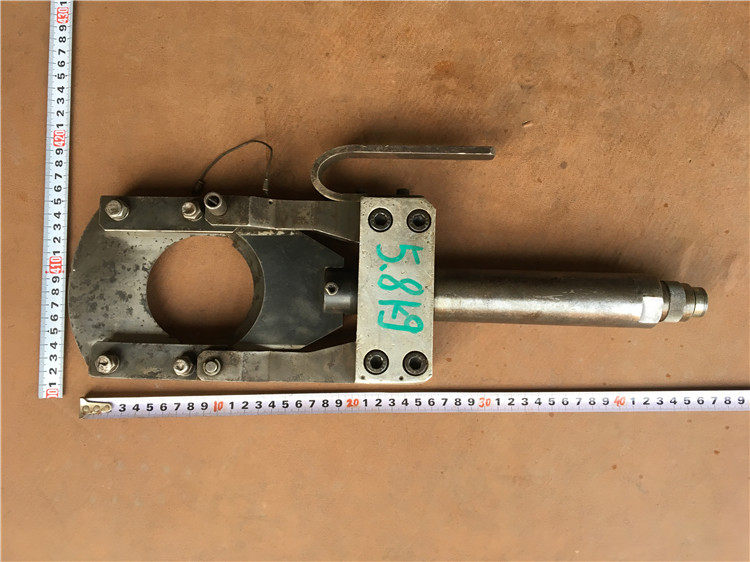 二手日本进口液压电缆剪刀分体式断线钳铜铝线剪切重约5.8kg
