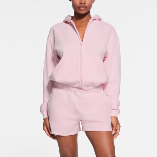 美代Skims全棉抓绒经典系列COTTON FLEECE舒适宽松拉链卫衣帽衫