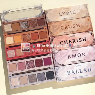amor crush cherish lyric 美代正Colourpop卡泡5色眼影盘ballad